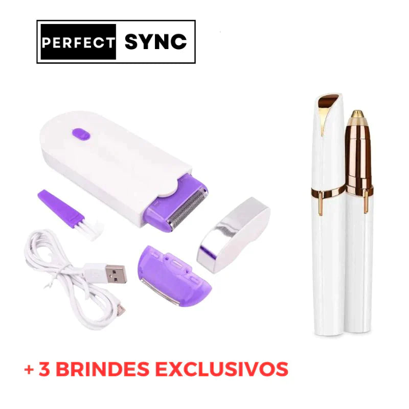 [COMPRE 1 E LEVE 2] Depilador Laser LED - Shave Fast + 3 BRINDES GRÁTIS