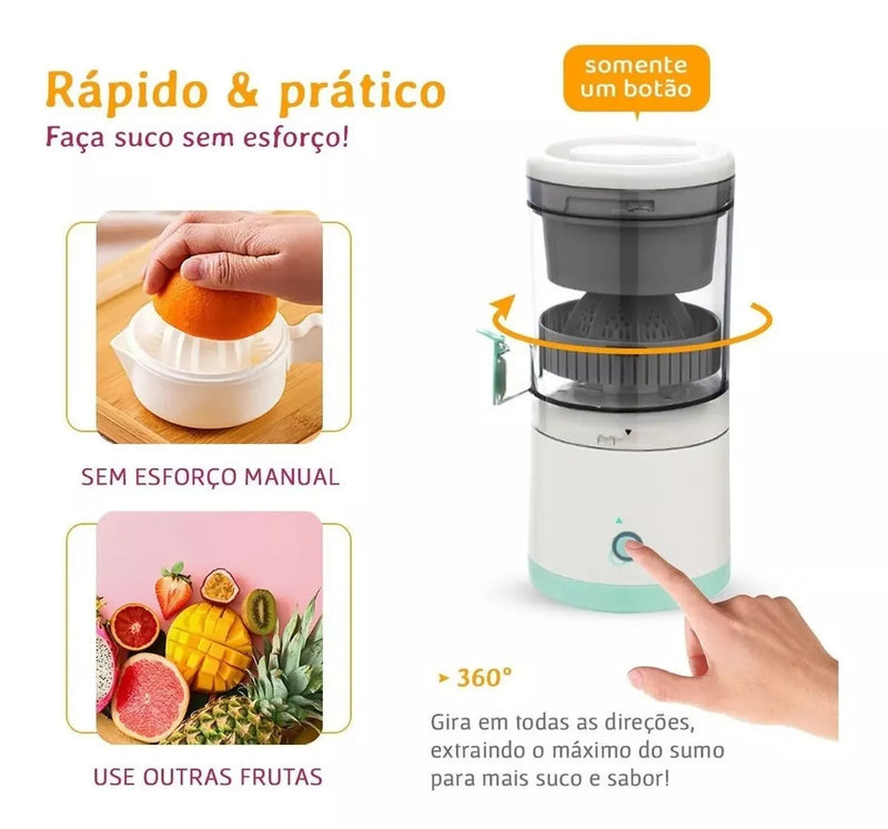 [Compre 1 e Leve 2] Juicer Mix Extrator de suco + Presente (Sucos Terapeuticos)