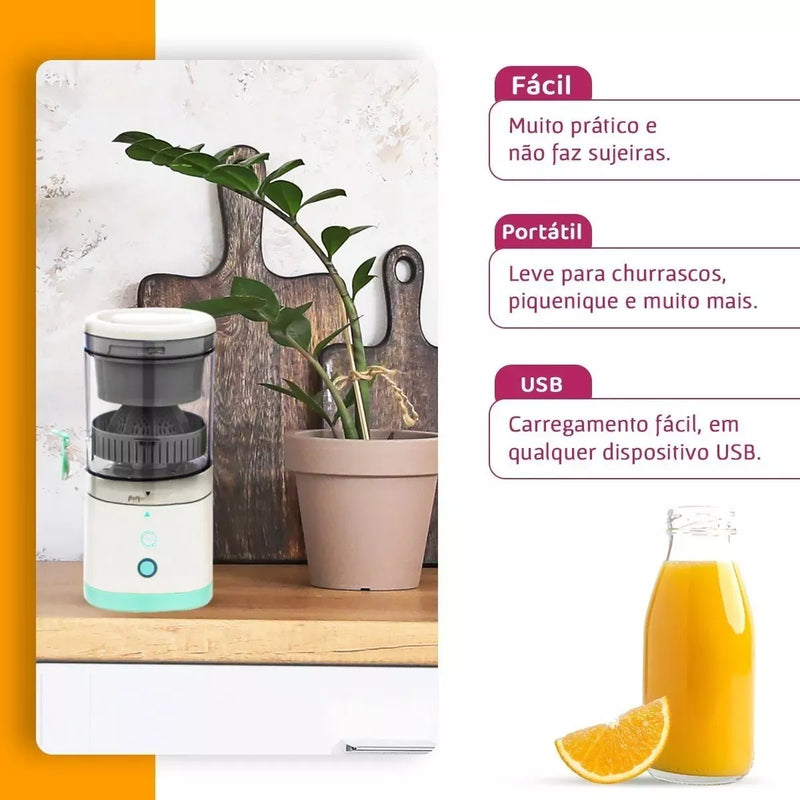 [Compre 1 e Leve 2] Juicer Mix Extrator de suco + Presente (Sucos Terapeuticos)