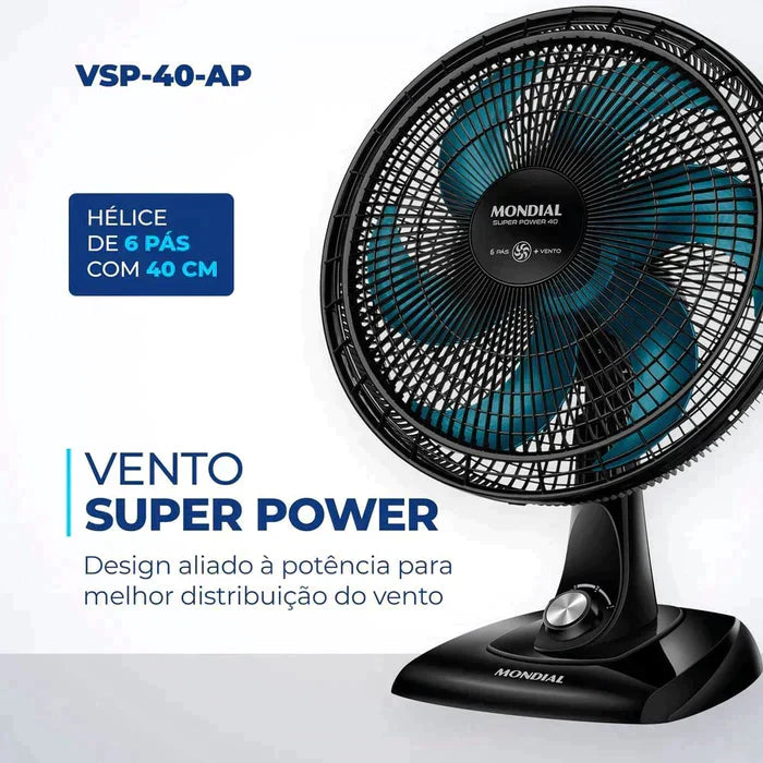 (COMPRE 1 LEVE 2) - Ventilador Mondial Turbo + BRINDE EXCLUSIVO - PROMOÇÃO MÊS DO CLIENTE!