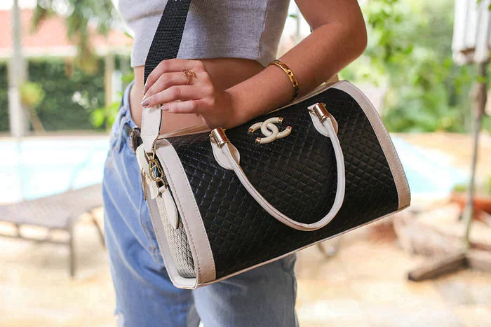 Bolsa Baú Chanel Transversal Grande Com Alça Inclusa + BRINDE EXCLUSIVO