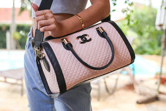 Bolsa Baú Chanel Transversal Grande Com Alça Inclusa + BRINDE EXCLUSIVO