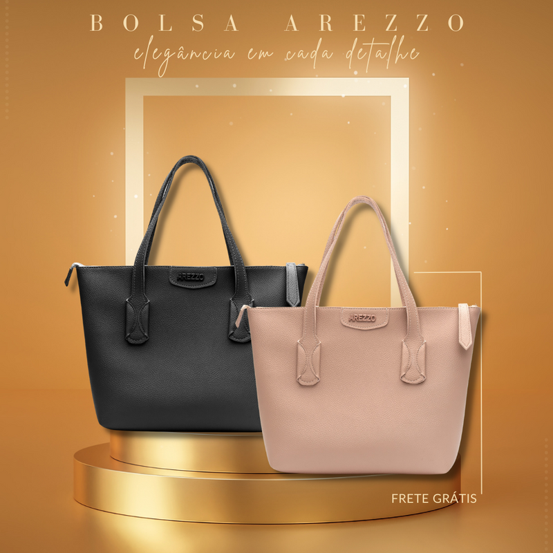 Bolsa de Ombro Arezzo Dubai + BRINDE EXCLUSIVO