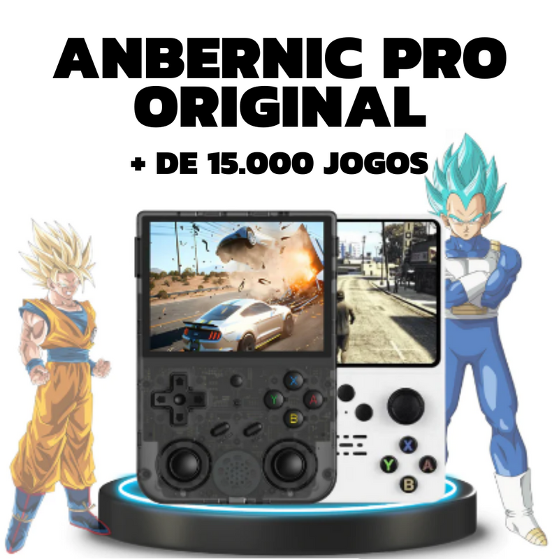 [COMPRE 1 E LEVE 2] Anbernic Pro Original - 15.000 JOGOS + Brinde presente de Natal